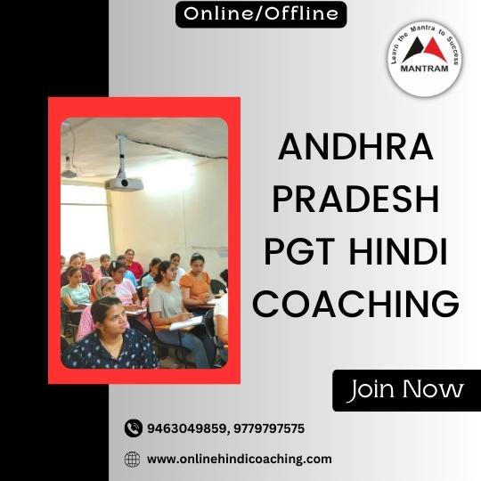 Andhra Pradesh PGT Hindi Coaching